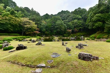 山口県山口市の常栄寺庭園の雪舟庭