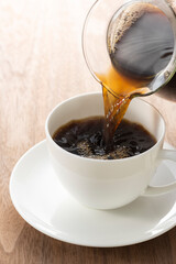 コーヒーを入れる
