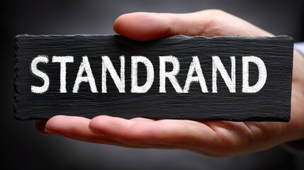 Hand shows sign of top service Quality assurance: Sincere Gesture Reflecting Rigorous Quality Guarantee for Customers