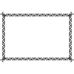 rectanle decorative border fr...