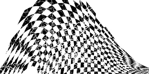 Auto tire tread grunge element. Car and motorcycle tire pattern, wheel tyre tread track. Black tyre print. Vector illustration