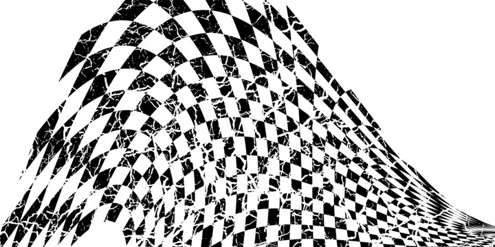 Auto tire tread grunge element. Car and motorcycle tire pattern, wheel tyre tread track. Black tyre print. Vector illustration