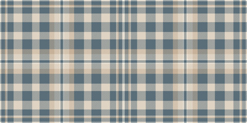 Detailed background check textile, presentation fabric seamless plaid. Nobility pattern tartan vector texture in pastel and light colors.