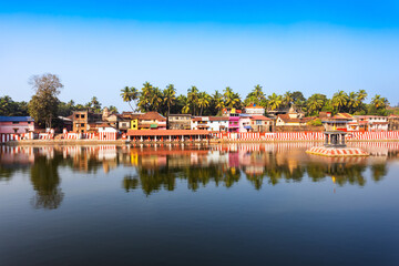 Fototapeta premium Koti Teertha pond in Gokarna town in India