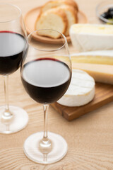 ワインとチーズ