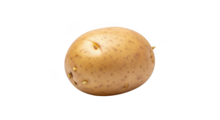 Potato isolated on transparent background