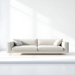 Closeup of Couch and Pillow in Neutral Tones Closeup of Couch and Pillow in Neutral Tones