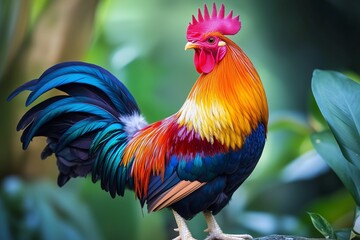 Colorful Rooster
