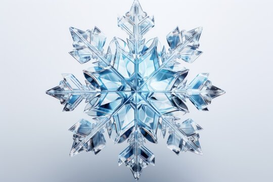 Snowflake gemstone crystal accessories.