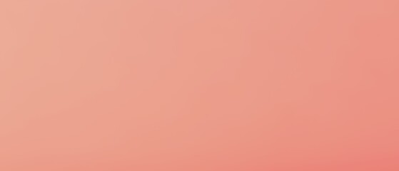 Peach-pink or salmon color background with gradient texture background. soft and warm pastel tone, design for banner,applications, web presentations and graphic design.

