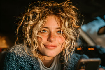 Dramatic explosion with fiery red light and flying debris in a dark urban setting, contrasted by thick blue smoke and glowing bokeh lights in the background.
