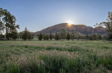 Fototapeta premium Sunset Flinders Rangers