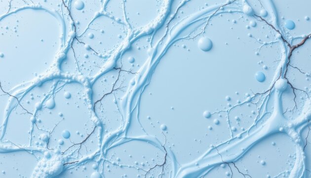 cool arctic white 90: a blue porcelain tone with mist glazed surface, illuminated by cold studio backlight, and enhanced with light blue grain tint. composition: floating centered field for branding