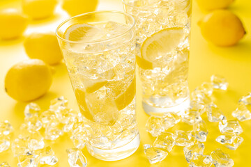 レモンサワー 黄色