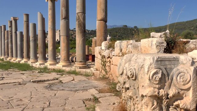 Patara anicient city in Turkey.