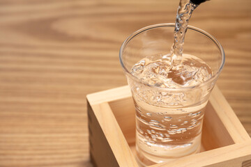 日本酒のもっきり
