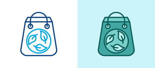 Ethical Shopping line icon
