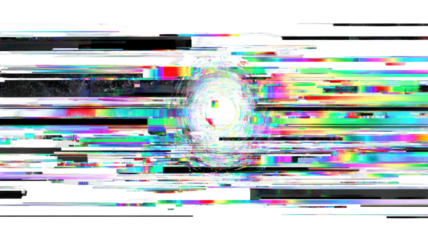 Colorful vector abstract technology pattern design for web and business media banner illustration