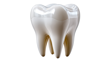 Dental Anatomy: A close-up of a perfectly formed molar showcases its immaculate structure. Representing the foundation of oral health, it embodies strength and resilience.