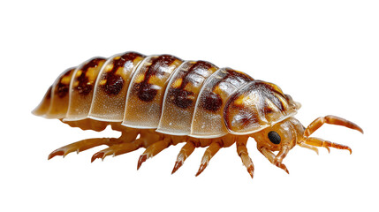 Woodlouse: A detailed macro shot of a woodlouse, showcasing its segmented body, intricate patterns, and delicate legs, inviting a closer look into the fascinating world of insects.