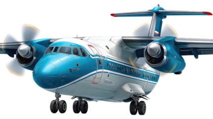 Aviation Marvel: The aircraft is a beacon of modern engineering, meticulously crafted and showcasing a fusion of power and elegance.