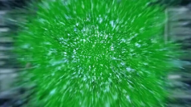 DNA double helix rotating with digital interface and data analysis in futuristic scientific research. - Powered by Adobe