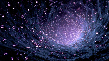 Cosmic Halloween Night | Pumpkin Galaxy Art | Spooky Space Scene with Pumpkins