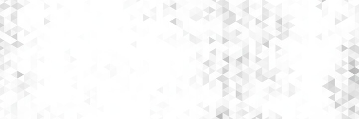 White and gray background. Geometric style. Mesh of triangles. Mosaic template for your design. Paper texture.