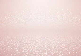 A softly lit pale pink glitter background with countless sparkling white dots spread evenly. The texture is smooth, delicate, and luminous, evoking feelings of romance and elegance. Perfect for high-e