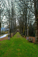 Frauenberg Pilgrimage Church in Gesäuse National Park in Austria