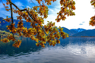 Lake Zeller see in Zell am see, Austria