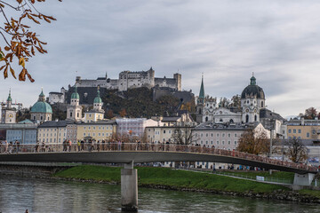 The monumental city of Salzburg in Austria