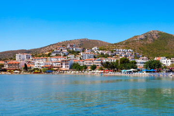 Obraz premium Beauty Datca town public beach in Turkey