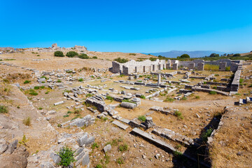 Fototapeta premium Miletus Archaeological Site near Didim city in Turkey