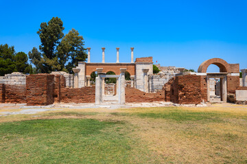 St. John Basilica at Ephesus ancient city in Selcuk in Turkey