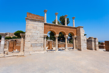 St. John Basilica at Ephesus ancient city in Selcuk in Turkey