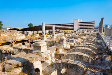 Fototapeta premium The Agora of Smyrna in Izmir city in Turkey