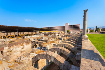 Fototapeta premium The Agora of Smyrna in Izmir city in Turkey