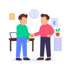 Networking, connecting with people to share ideas