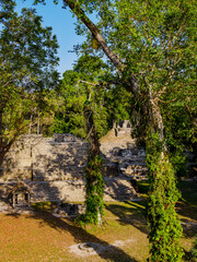 Maler Group, Yaxha Archaeological Site, Peten Department, Guatemala