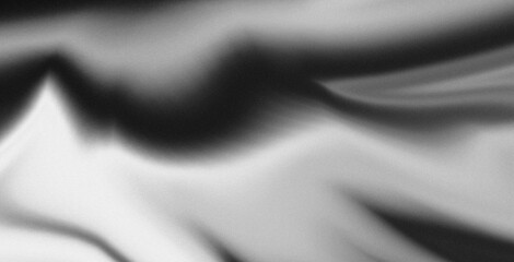 Wavy blur white color design with rough noise texture