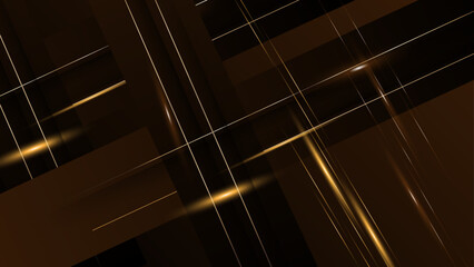 Gold dark background