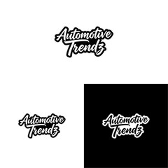 Automotive Trendz Logo Modern Design for Car Enthusiasts - Simple, Bold, and Versatile Branding