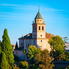Saint Mary of Incarnation Church at Alhambra, Granada