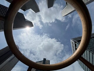シンガポール 富の噴水