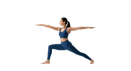 Beautiful visual representation of yoga, pose, warrior emphasizing realism and artistic photography approach for modern branding and lifestyle representation