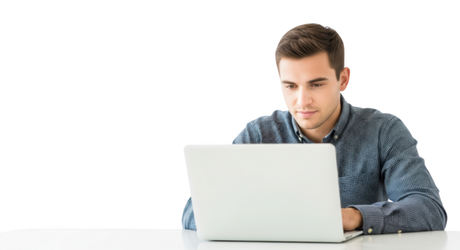 Creative concept of man, male, young captured from young perspective for digital content use