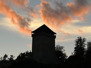 Muszyna jesienne niebo Baszta. © Maciej G. Szling