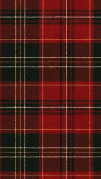 Classic red plaid pattern mobile wallpaper