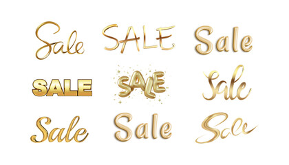 Golden glitter sale pattern ideal for festive promotions, online store banners, and holiday discount advertising templates.